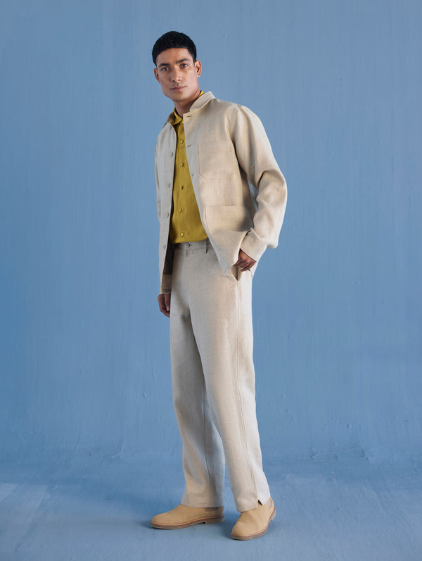 Neo Timeless Linen Pants - Earth