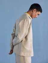 Ansh Forever Linen Shacket - Earth