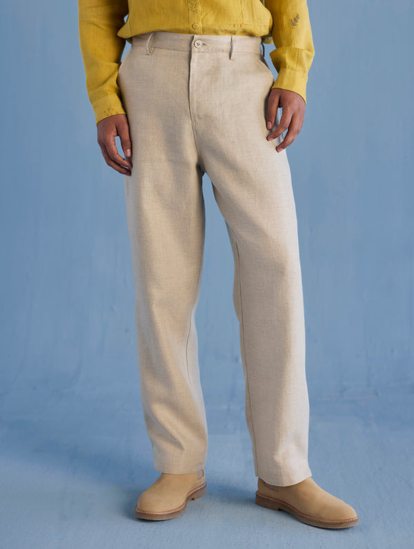 Neo Timeless Linen Pants - Earth