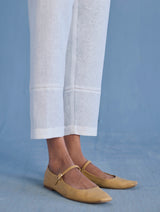 Kuya Timeless Linen Pant - White