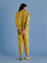 Kuya Timeless Linen Pant - Ochre