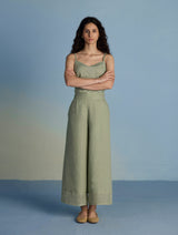 Mapa Linen Culottes - Mint