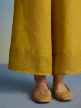 Mapa Linen Culottes - Ochre