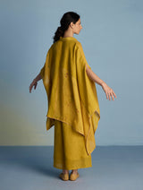 Osho Patchwork Kaftan Shirt - Ochre