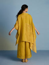 Osho Patchwork Kaftan Co-ord Set - Ochre