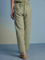 Kuya Timeless Linen Pant - Mint