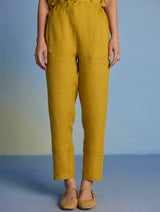 Kuya Timeless Linen Pant - Ochre