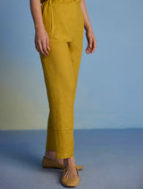 Kuya Timeless Linen Pant - Ochre