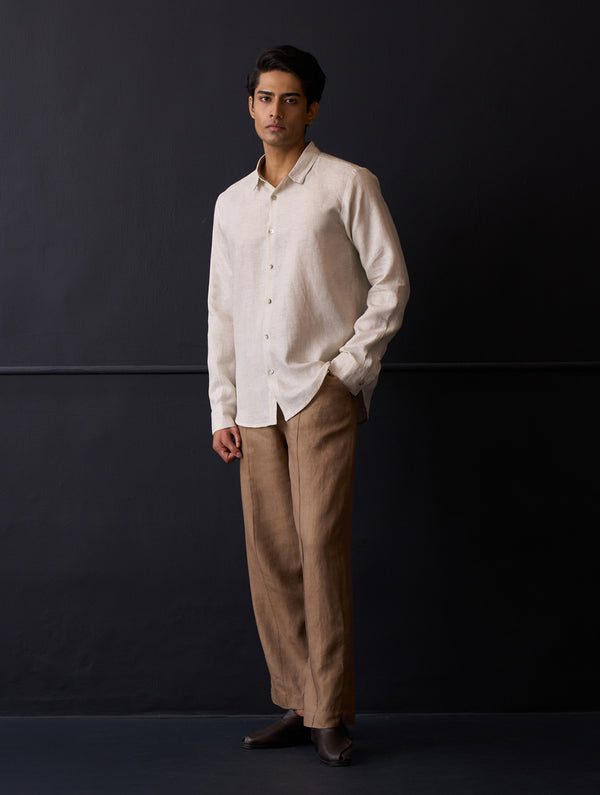 Kona Classic Linen Pant - Grey – Manan