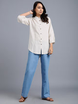 Lenora Classic Linen Shirt